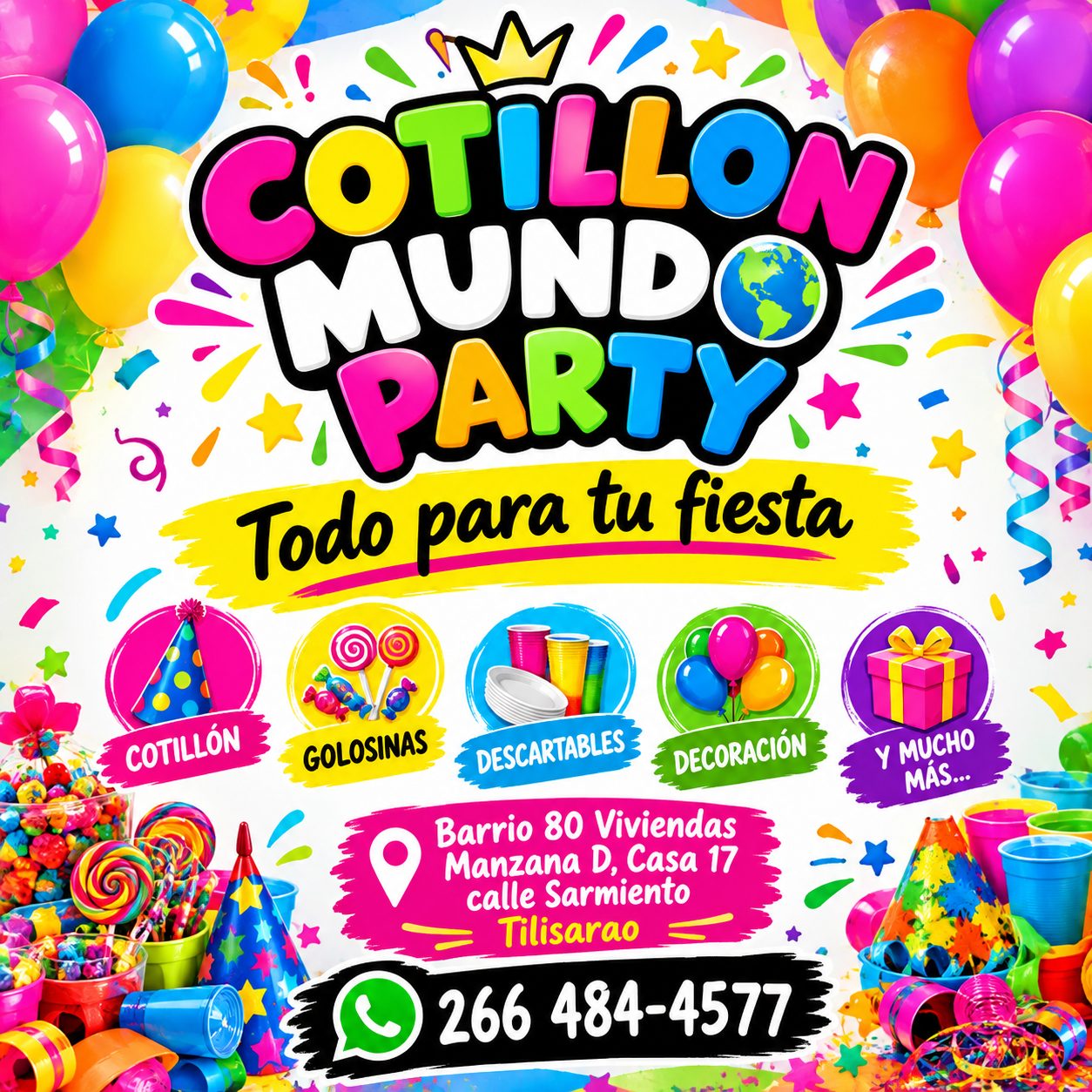 Cotillom mundo party