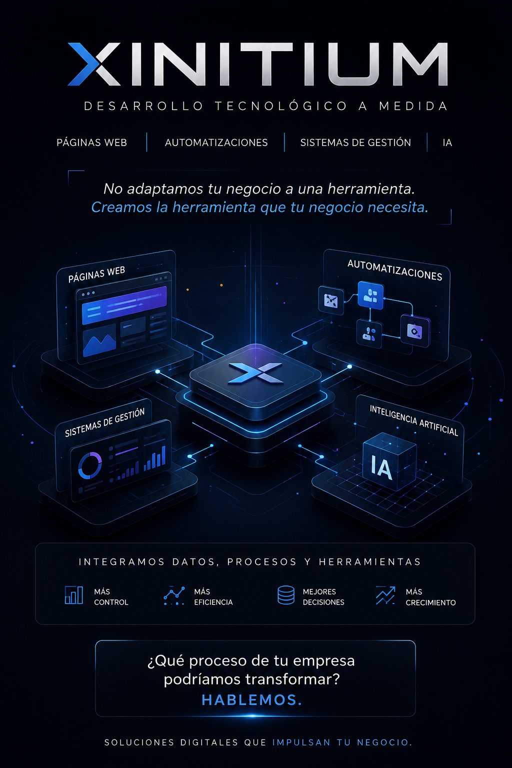 XINITIUM | Desarrollo tecnológico a medida